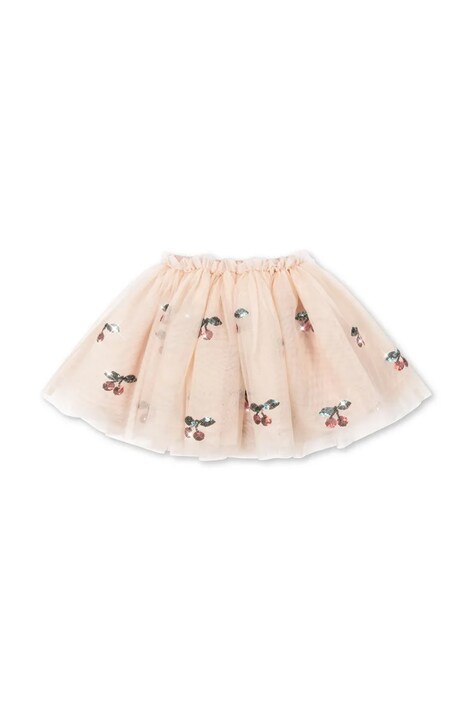 Дитяча спідниця Konges Sløjd YVONNE SKIRT колір рожевий mini розкльошена KS101759