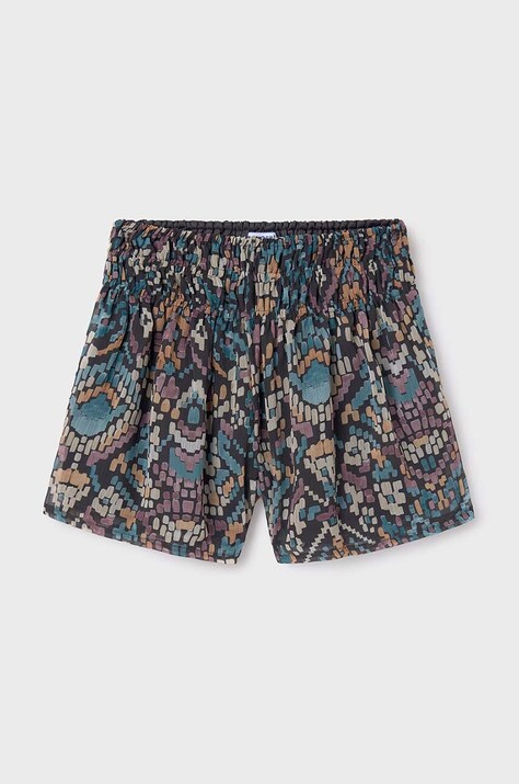 Mayoral pantaloni scurti copii culoarea gri, modelator, 7975