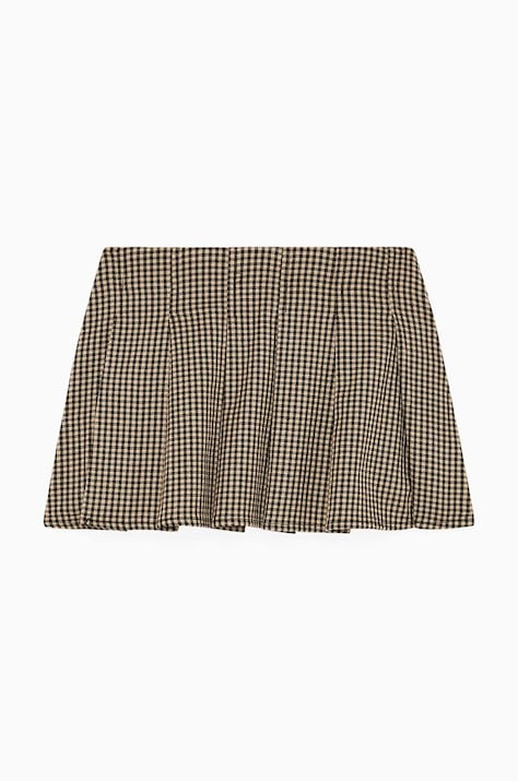 Dječja suknja Patrizia Pepe A458 boja: bež, mini, širi se prema dolje, 7G0134