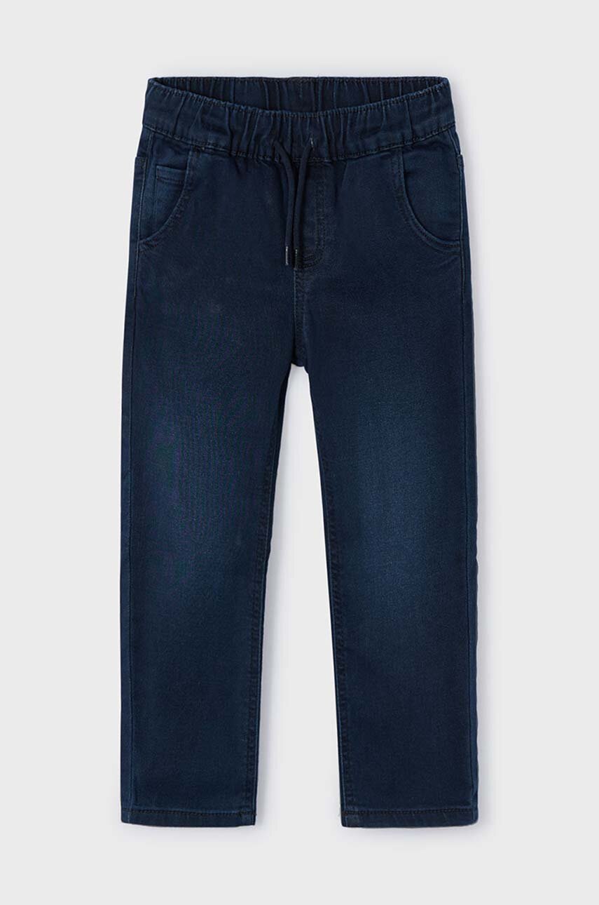 Mayoral Soft Denim Joggers - Dark Denim