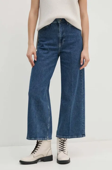 Calvin Klein jeansy damskie kolor niebieski K20K207267