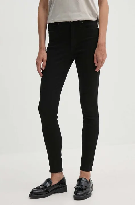 Kavbojke Calvin Klein ženske, črna barva, K20K207302
