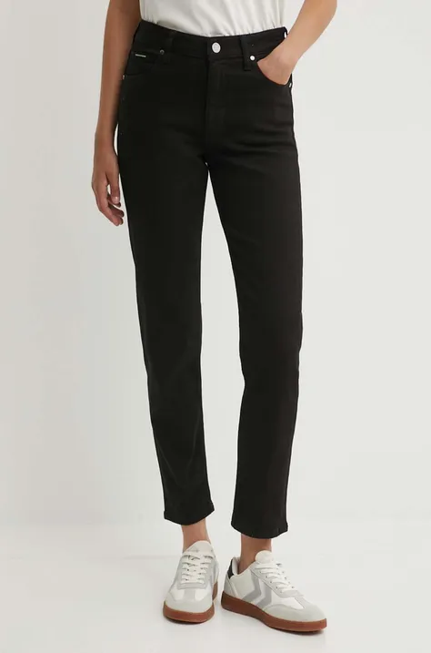 Τζιν παντελόνι Calvin Klein χρώμα: μαύρο, K20K207303