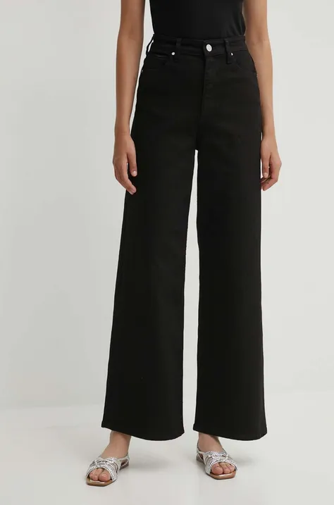 Džíny Calvin Klein dámské, černá barva, K20K207304