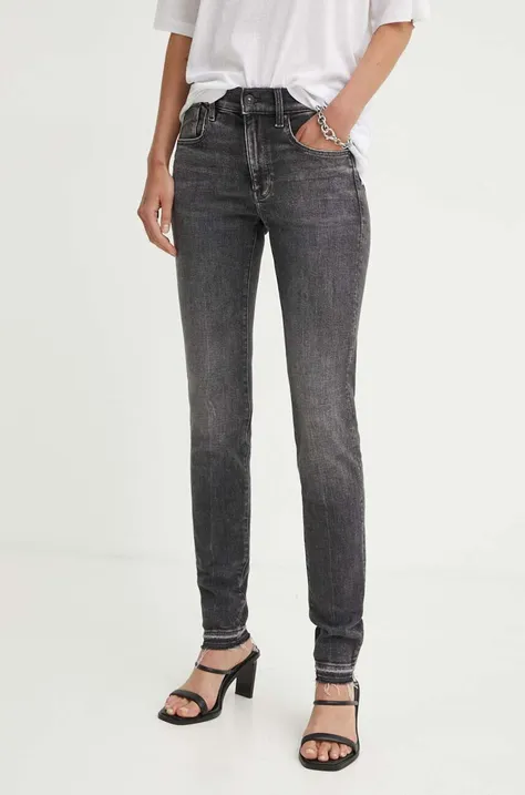 G-Star Raw jeansy damskie kolor szary D19079-D535