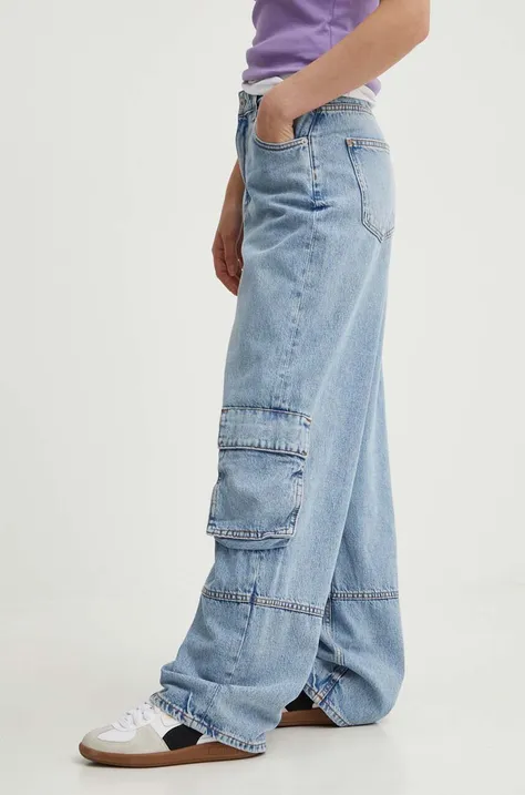 Hugo Blue jeansi femei high waist, 50517230