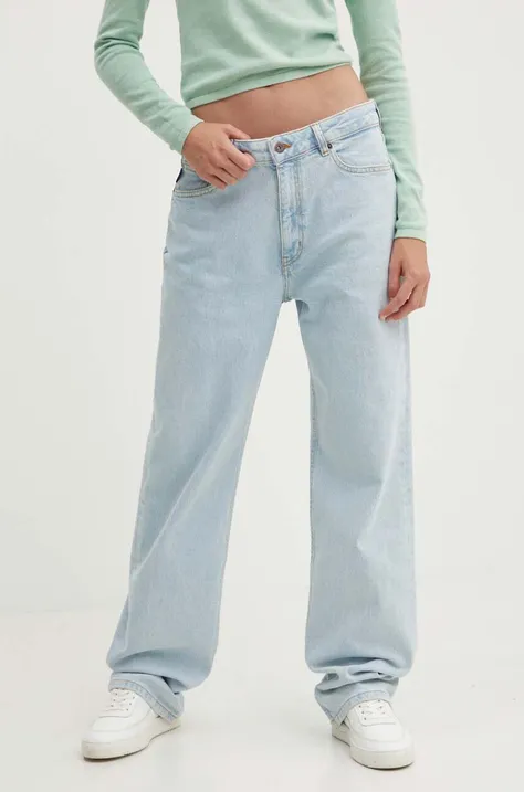 Hugo Blue jeansy Elyah damskie high waist 50520605