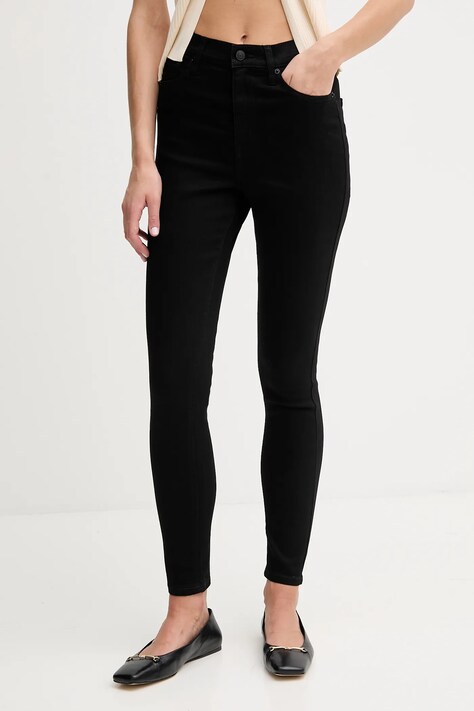 Dkny jeansy damskie kolor czarny DJ4B4002