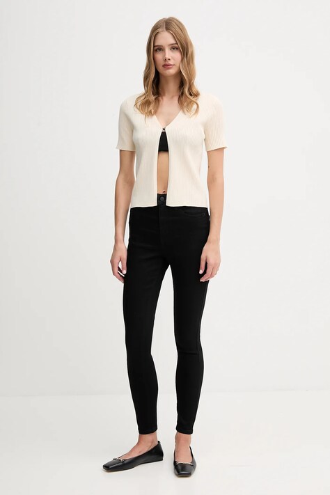 DKNY джинси skinny жіночі — AW24-SJD033, чорний — фото 2