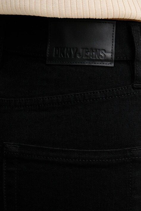 DKNY джинси skinny жіночі — AW24-SJD033, чорний — фото 4