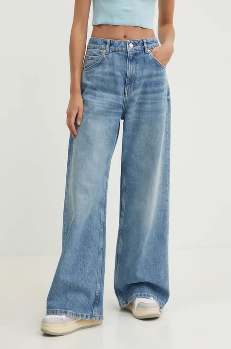 HUGO jeansy damskie kolor niebieski 50519915