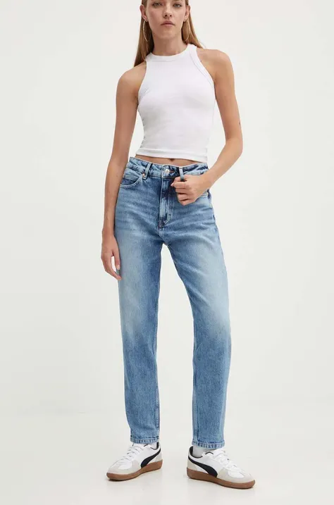 HUGO jeansy damskie high waist 50519919