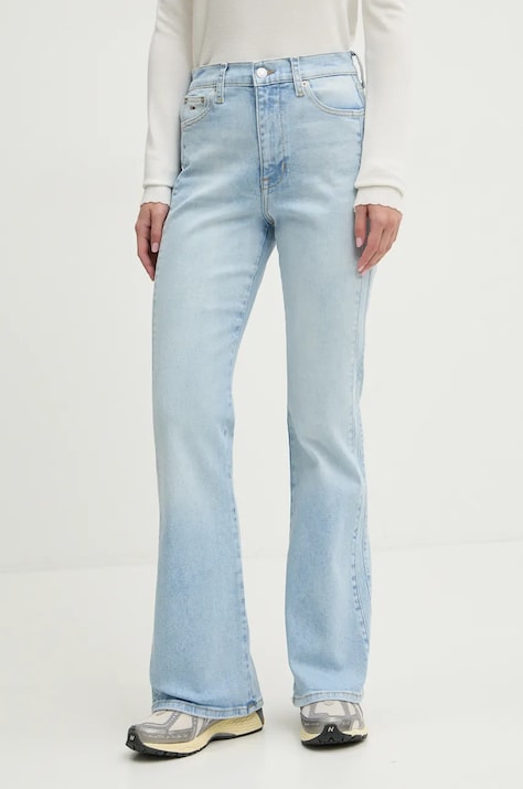 Tommy Jeans jeansi femei high waist, DW0DW19285