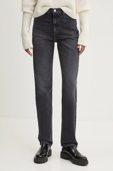Rifle Tommy Jeans dámske, vysoký pás, DW0DW18638