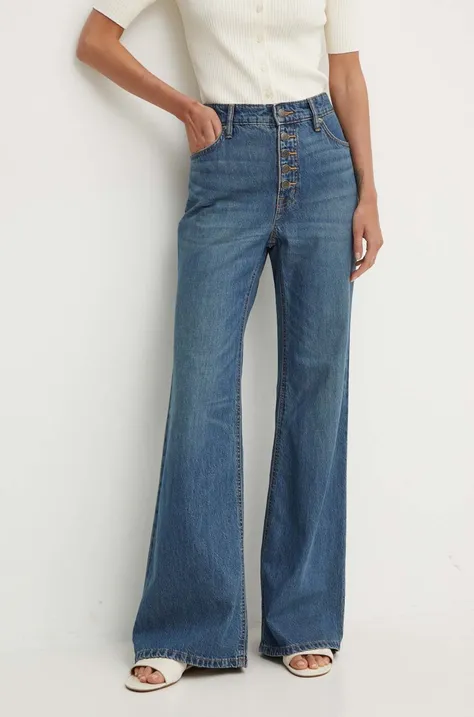 Lauren Ralph Lauren jeansi femei high waist, 200940306