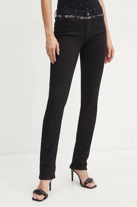 Liu Jo jeansi femei medium waist, UF4125 D4448