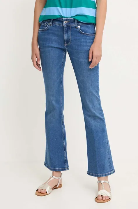 Pepe Jeans jeansy FLARE LW damskie high waist PL204736HV8