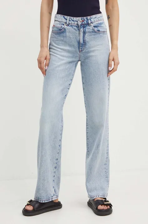 MAX&Co. jeansy damskie kolor niebieski 2426186071200