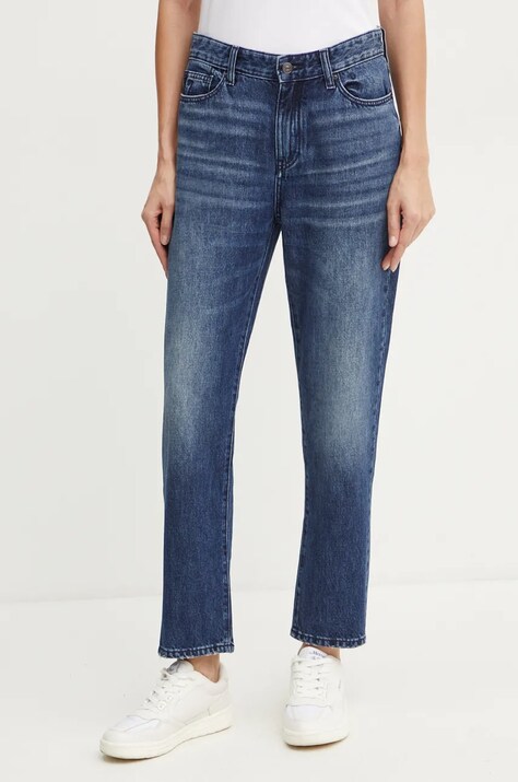 Armani Exchange jeansi femei high waist, 6DYJ16 Y19HZ
