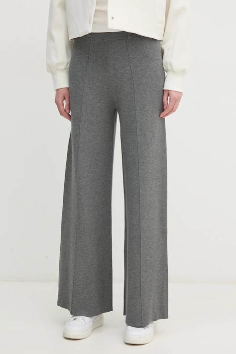 Donji dio trenirke United Colors of Benetton boja: siva, melanž, 17Q3DF00R