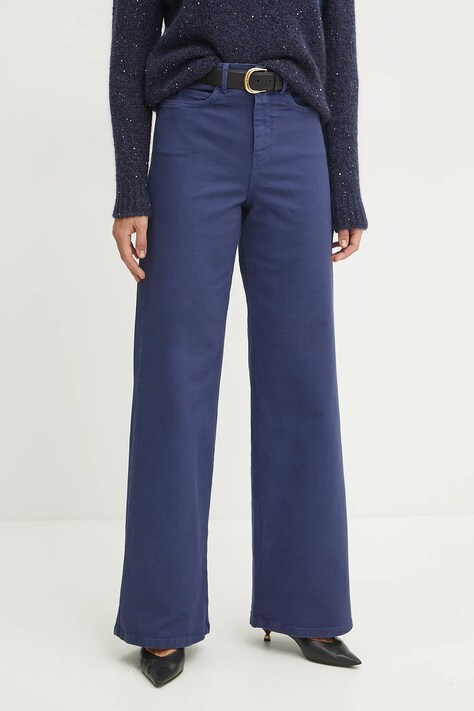 Marella jeansi femei, culoarea albastru marin, 2423136115200
