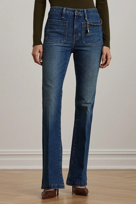 Джинсы Lauren Ralph Lauren женские высокая посадка 200951097