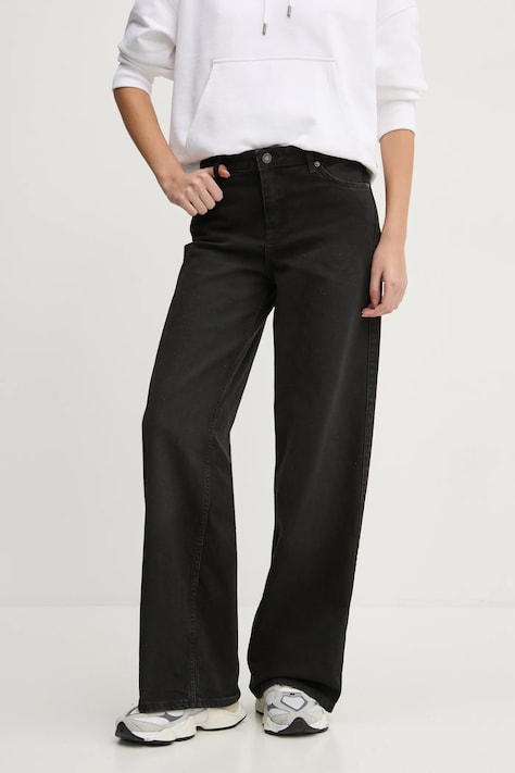 Guess Jeans jeans femei, culoarea negru, W4BA0Y D5E83