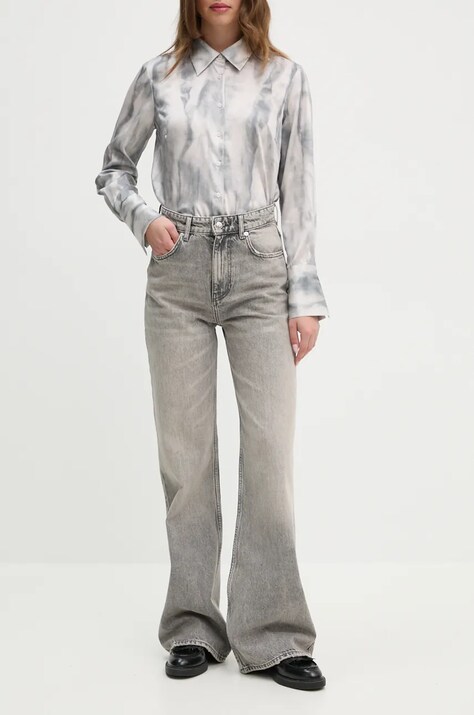 Sisley jeansy damskie high waist 4YRZLE03W