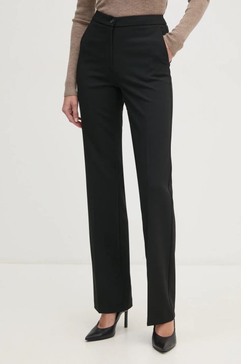 Sisley pantaloni donna colore nero  44Q5LF03I