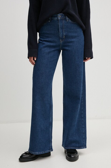 Calvin Klein jeansi femei, culoarea albastru marin, K20K207598