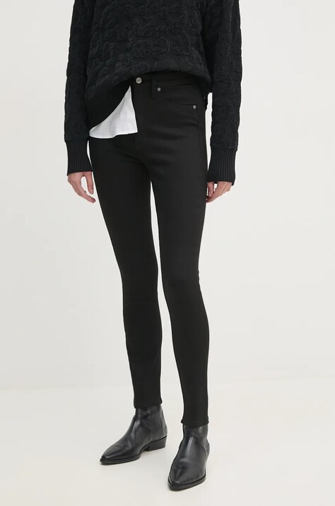 Calvin Klein jeansi femei, culoarea negru, K20K207606