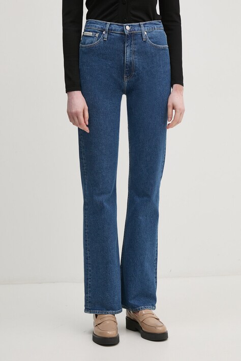 Calvin Klein Jeans jeansi femei high waist, J20J224898