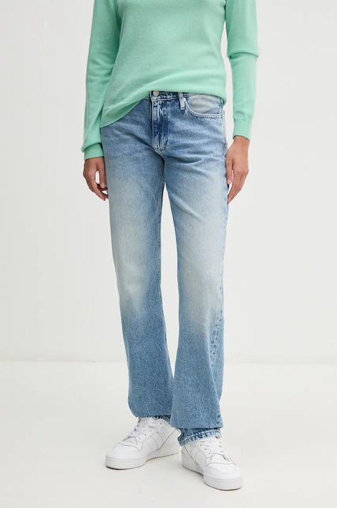Calvin Klein Jeans jeansi femei high waist, J20J223998