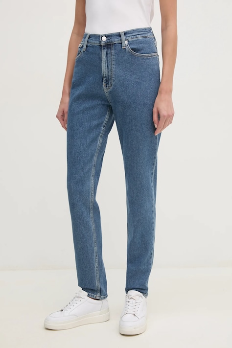 Calvin Klein Jeans jeansi femei high waist, J20J224030