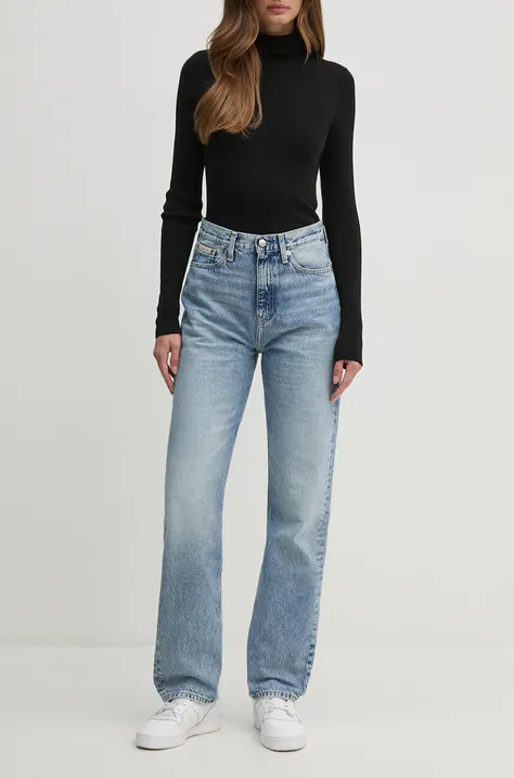 Calvin Klein Jeans jeansy damskie high waist J20J224031