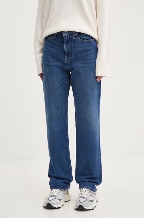 Tommy Jeans jeansi femei high waist, DW0DW19600