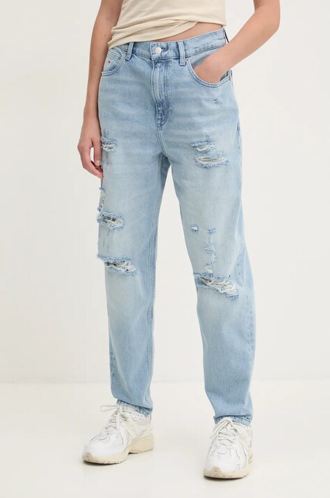 Tommy Jeans farmer női, magas derekú, DW0DW19612