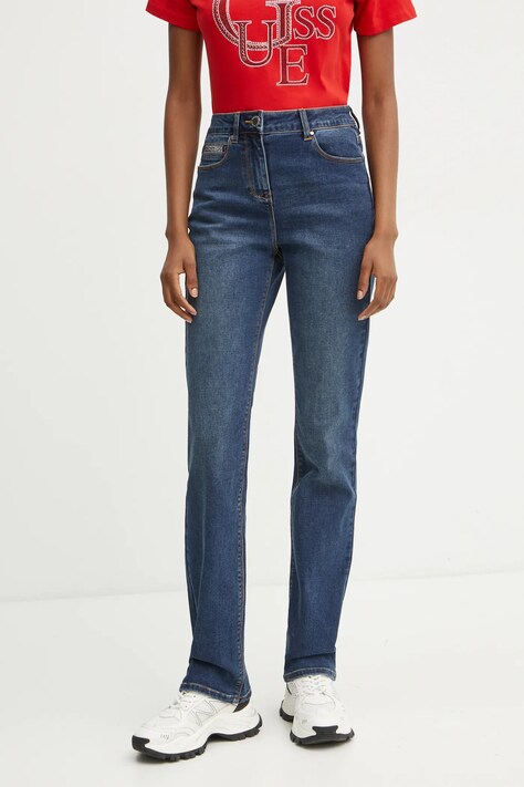 Morgan jeansi PASCAL femei high waist, PASCAL