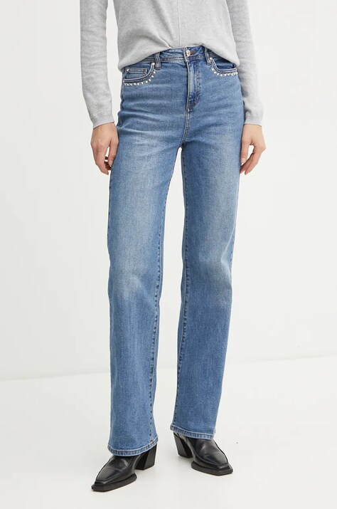 Morgan jeansi PCHIMA femei high waist, PCHIMA