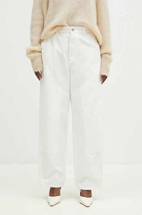 Джинсы Carhartt WIP Brandon Double Knee Pant женские высокая посадка I034247.D602