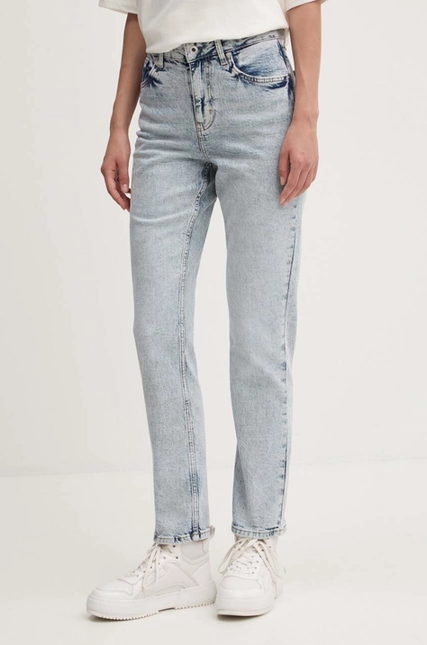 Rifle Karl Lagerfeld Jeans dámske, vysoký pás, 246J1103