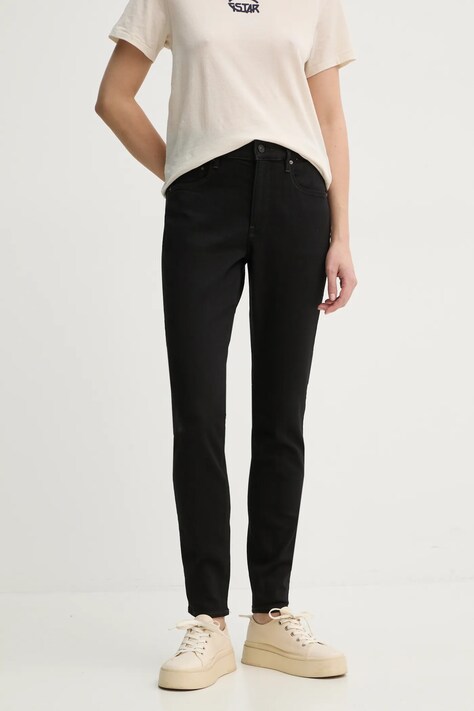 G-Star jeansy damskie kolor czarny D05175-B964