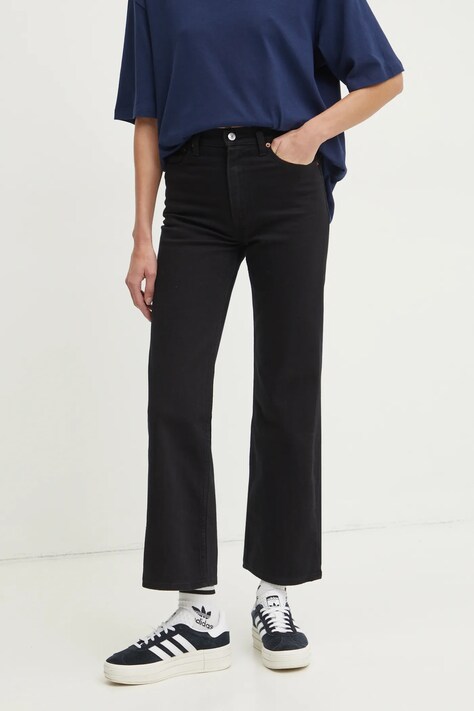 Abercrombie & Fitch jeansi femei high waist, KI155-4650