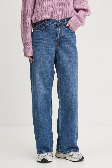 Abercrombie & Fitch jeansi femei high waist, KI155-4378