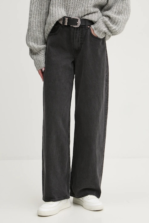 Abercrombie & Fitch jeansi femei high waist, KI155-4492