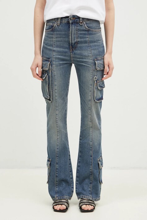 Джинси Fiorucci Multipocket Flared Jeans жіночі висока посадка U01FMDJE083DN01DN02