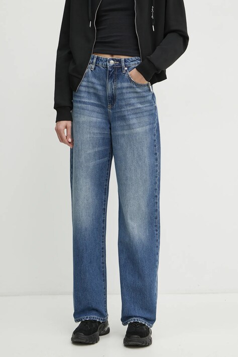 Džíny Armani Exchange dámské, high waist, 6DYJ38 Y19HZ