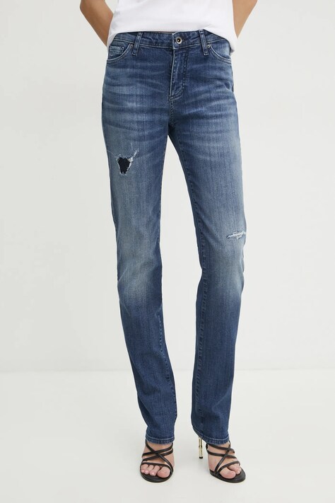 Džíny Armani Exchange dámské, medium waist, 6DYJ45 Y18LZ