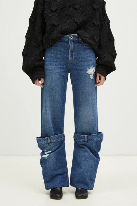 Джинсы JW Anderson Bucket Jeans женские высокая посадка DT0056.PG1164.804