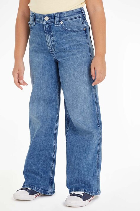 Дитячі джинси Tommy Hilfiger MABEL VINTAGE STRAIGHT DENIM KG0KG08014